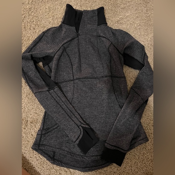 lululemon athletica Jackets & Blazers - Lululemon Quarter Zip Size 6